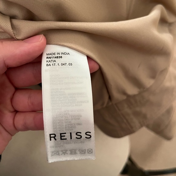 REISS KAJA LEATHER JACKET - Picture 4 of 5